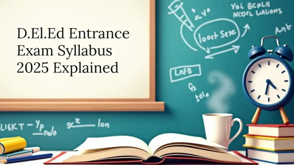 Odisha D.El.Ed. CT Entrance Exam preparation books and study materials