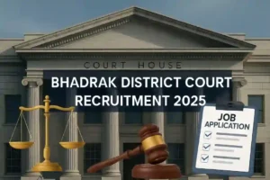 Vacancy in odisha govt job 2025 District court
