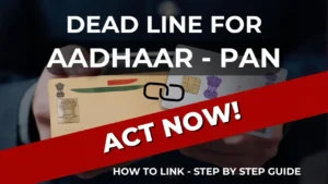 Aadhaar pan link
