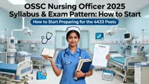 osssc nursing officer syllabus