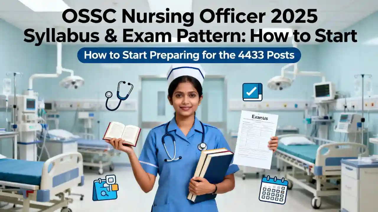 osssc nursing officer syllabus