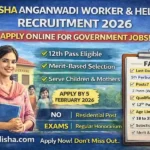 Odisha Anganwadi job