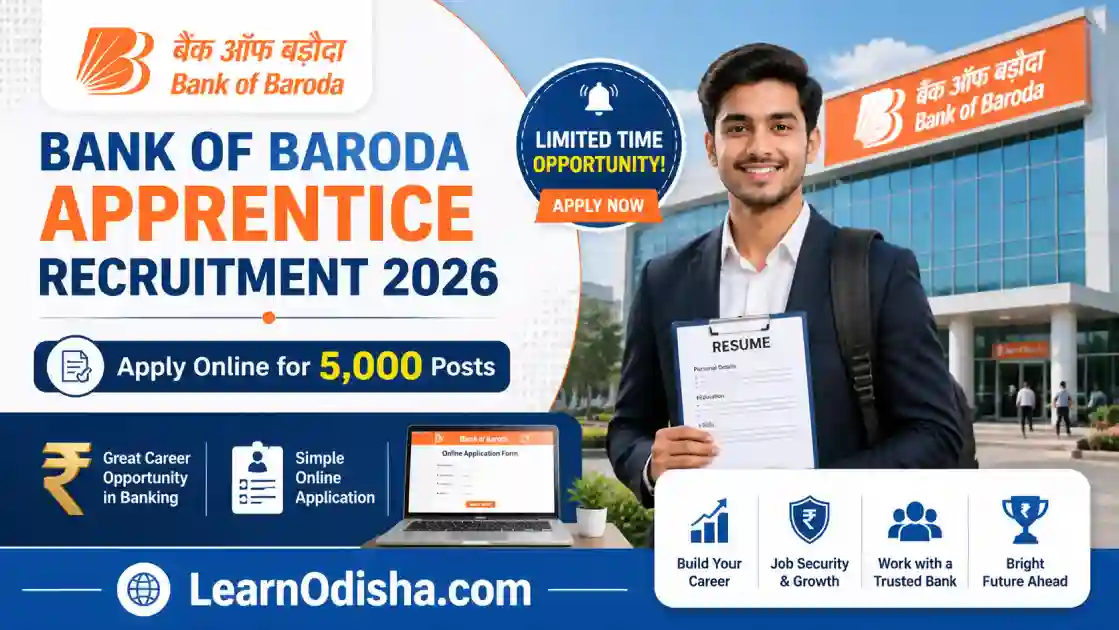 Bank of Baroda Apprentice Recruitment 2026