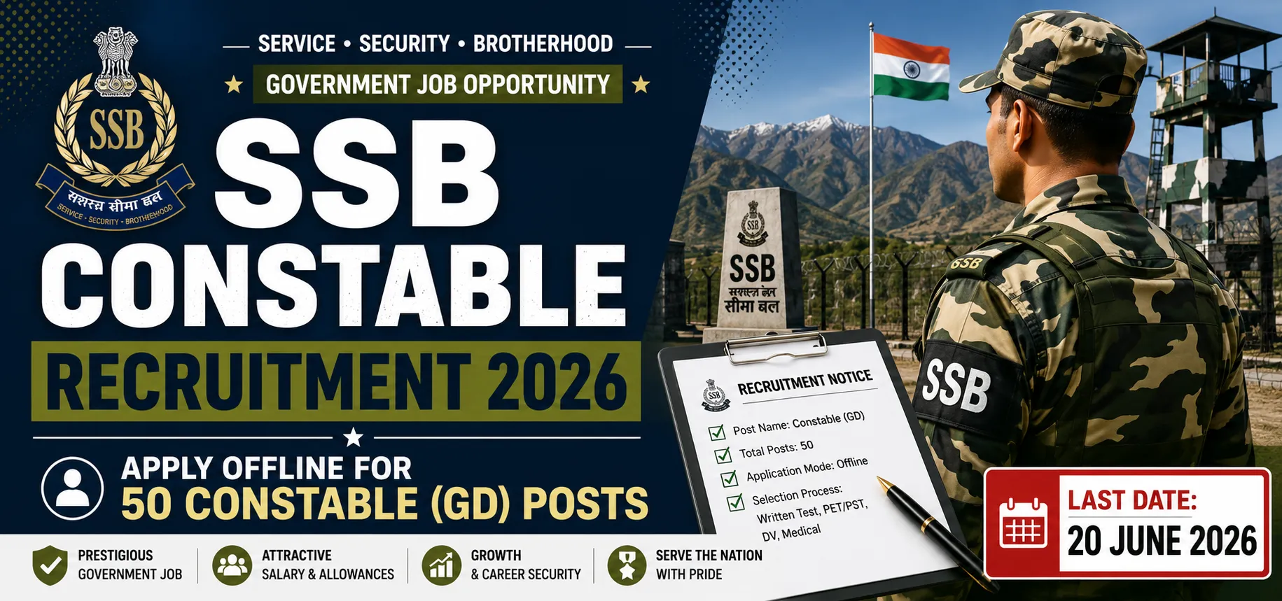 SSB Constable Recruitment