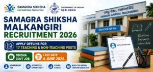 Samagra Shiksha Malkangiri Recruitment 2026