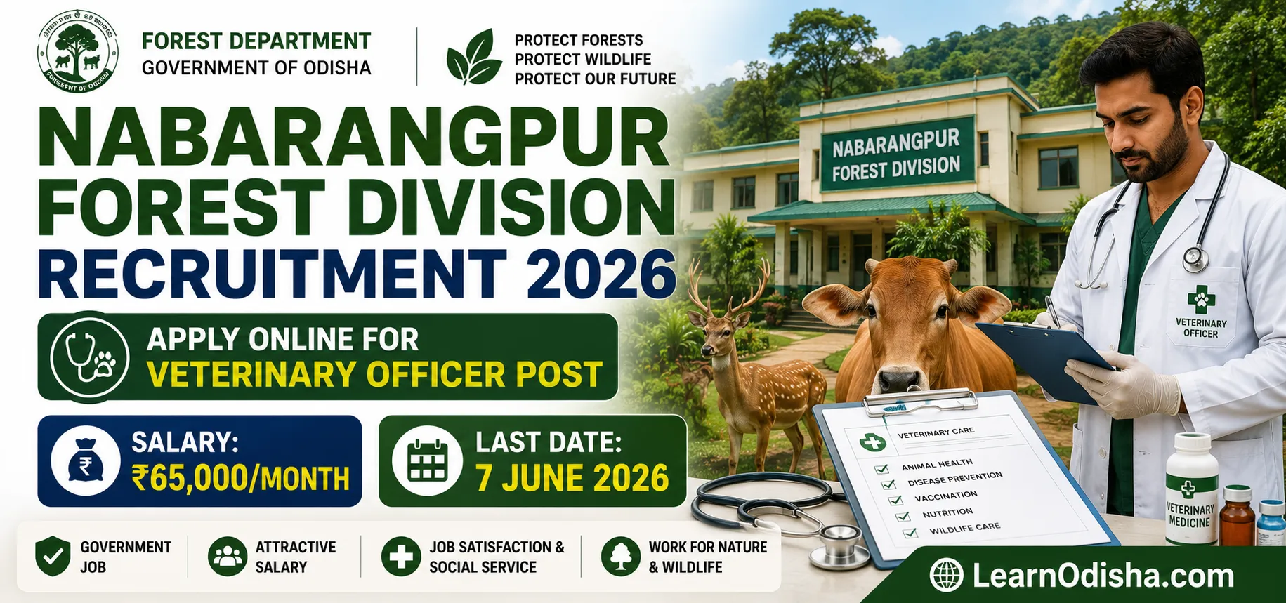 Nabarangpur Forest Division Recruitment