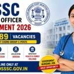 OSSSC Nursing Officer Recruitment 2026