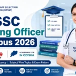 osssc nursing officer syllabus