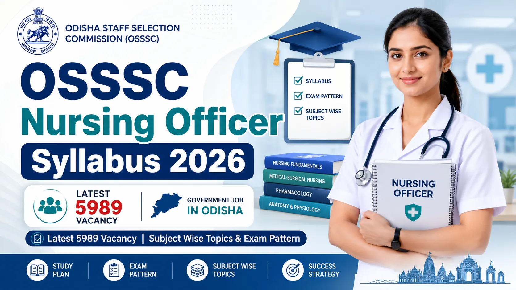 osssc nursing officer syllabus