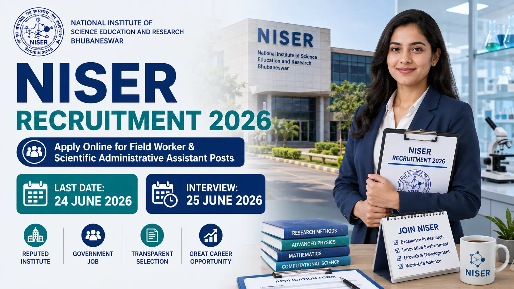 NISER recruitment 2026