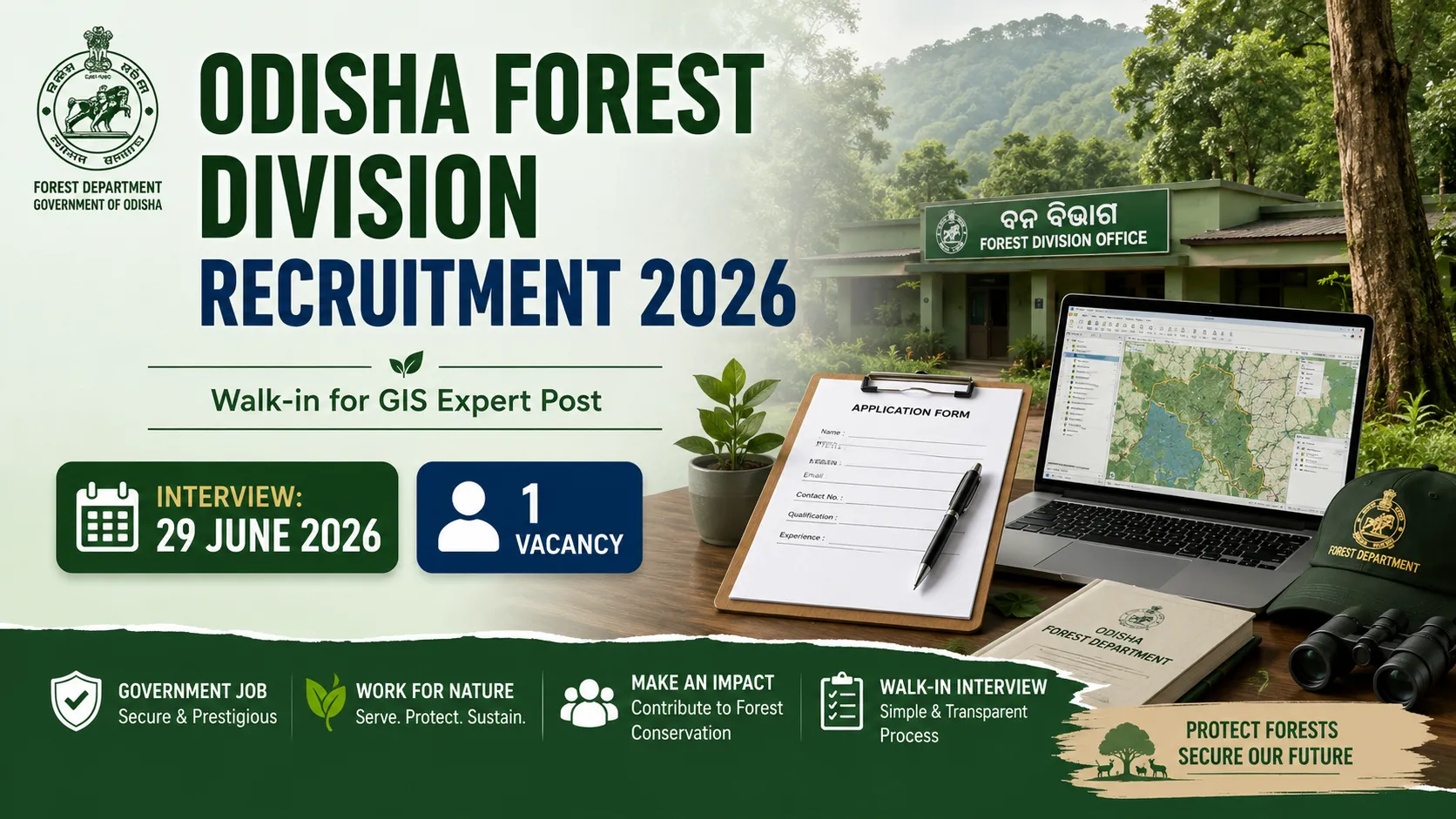 Odisha Forest Division Recruitment