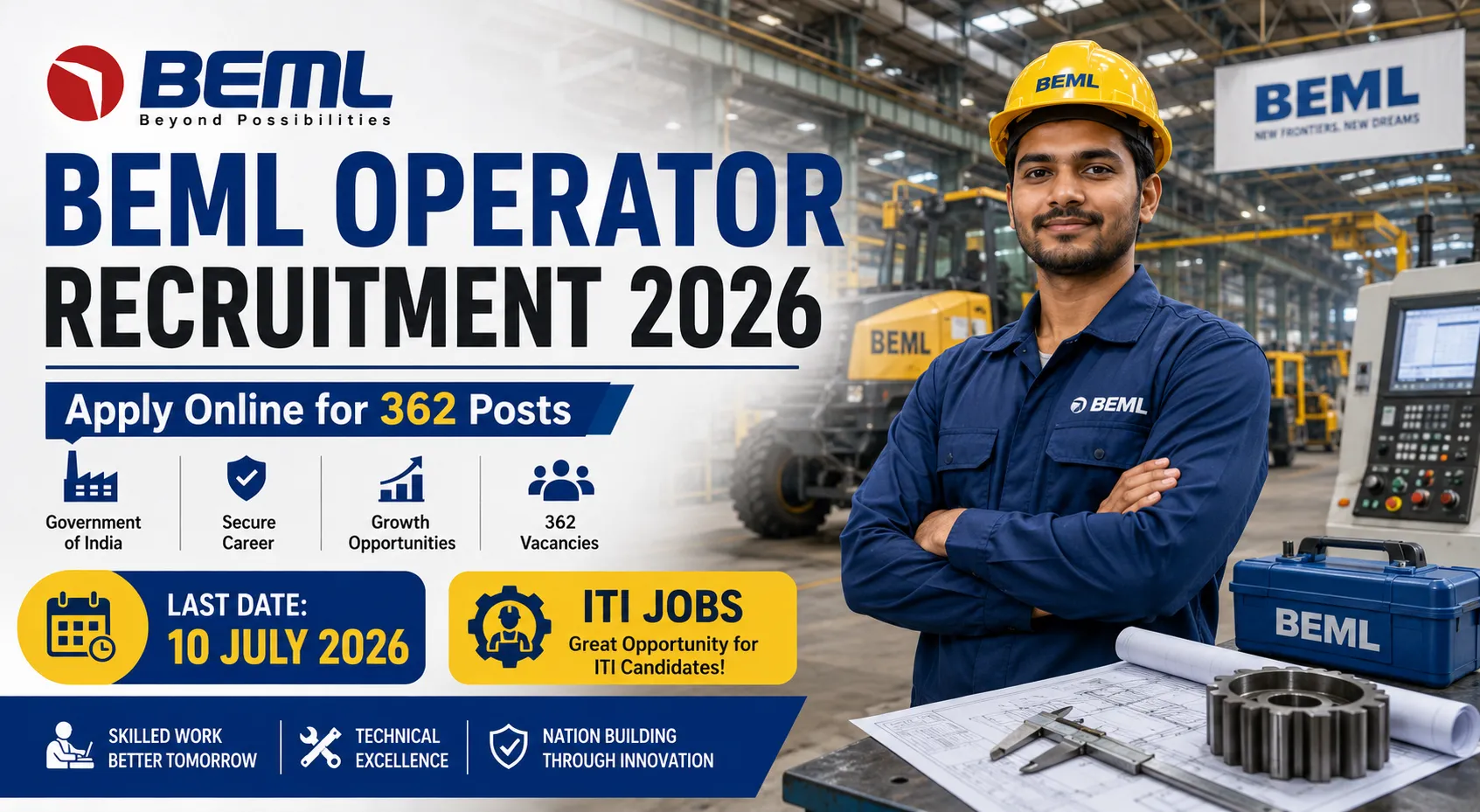 BEML Operator Recruitment
