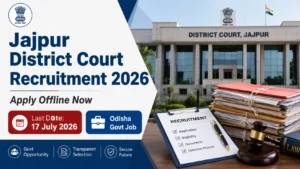 Jajpur District Court Recruitment