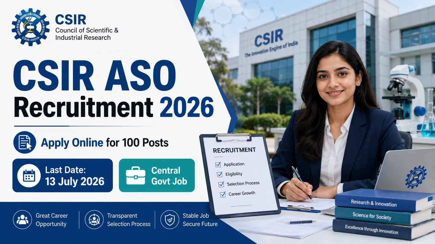 CSIR ASO Recruitment