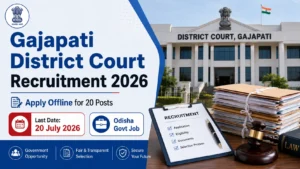 Gajapati District Court Recruitment