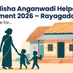 WCD Odisha Anganwadi Helper Recruitment 2026 Rayagada banner