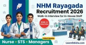 NHM Rayagada Recruitment 2026