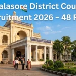 Balasore District Court Recruitment 2026 official notification for 48 Junior Clerk, Junior Typist and Stenographer Grade-III posts - eligibility and how to apply offline