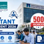 NICL Assistant Recruitment 2026 – National Insurance Company announces 500 vacancies including 16 for Odisha. Apply online before 7th August 2026.