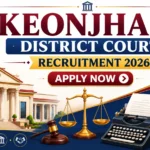 Keonjhar District Court Recruitment 2026 banner junior clerk cum copyist