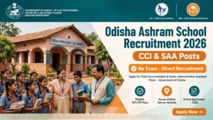 Malkangiri Parivarttan Sishu Gruha and SAA Recruitment 2026 Official Notification