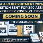 Odisha Secretariat ASO Recruitment 2026 Official Home Department RTI Letter Banner