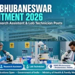 AIIMS Bhubaneswar Recruitment 2026 Official Notification Banner for Research Assistant and Lab Technician Posts